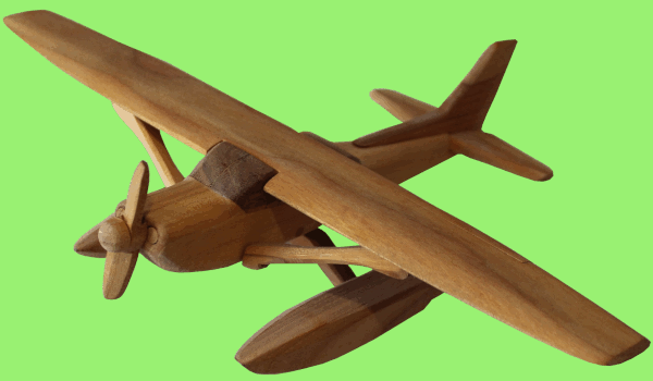 Wooden helicopter - Hubschrauber aus Holz - Drevený vrtuľník