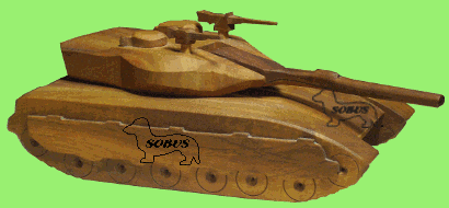 Wooden tank battle - Bitwa czołgów - Holzpanzer