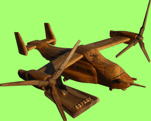 Osprey - Wooden airplane