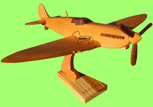 Spitfire - Wooden airplane
