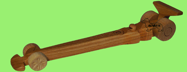 Mini wooden car - Mini Holzauto