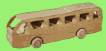 Wooden bus - Holzbus - Drevený autobus