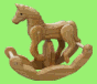 Rocking horse - Schaukelpferd - Hojdací koník