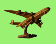 Wooden aviation models - Flugzeugmodelle aus Holz