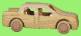 Small wooden car - Kleines Holzauto